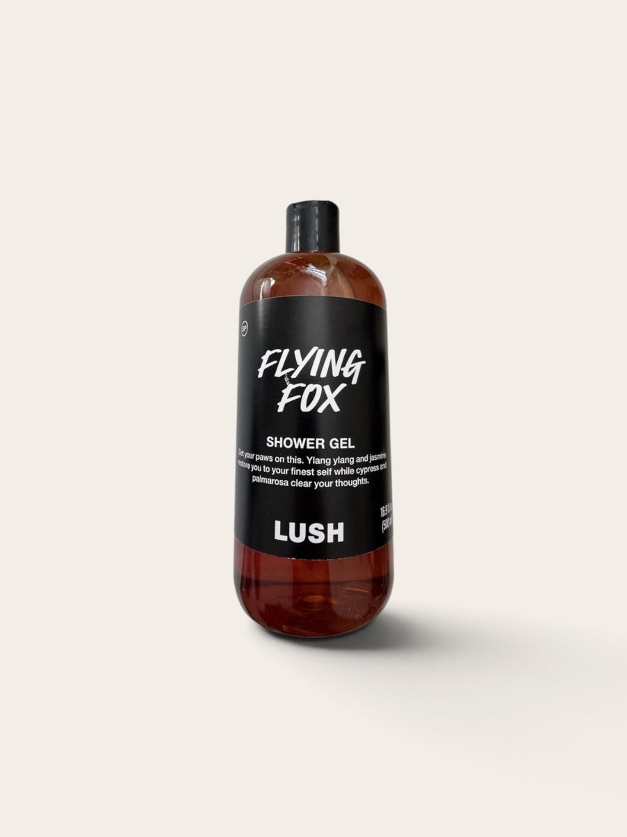 Lush Flying Fox Shower Gel – Rare Ylang Ylang & Jasmine Body Wash (16.9 fl oz / 500 g)