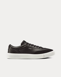B101 Black Smooth Calfskin and Nubuck Low Top Sneakers