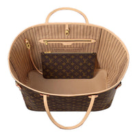 (WMNS) Neverfull GM Monogram Canvas Handbag 'Brown' M46978