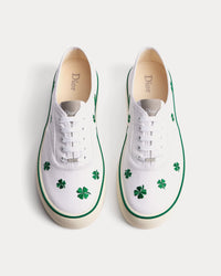 Saltwind White / Green Low Top Sneakers