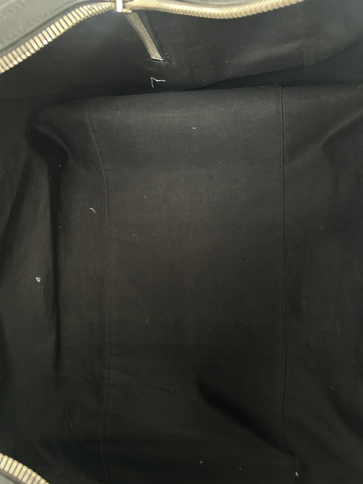 Black GG Monogram Large Duffel Bag