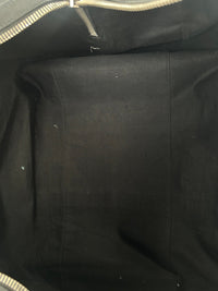 Black GG Monogram Large Duffel Bag