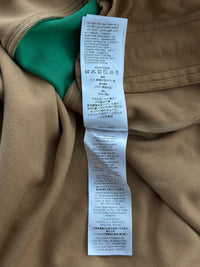 Tan Monogram Striped Track Jacket