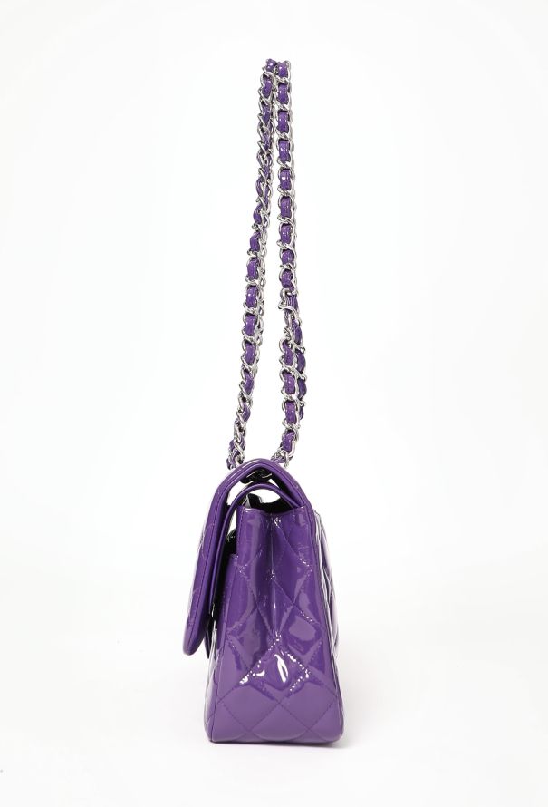 Chanel Patent Timeless Jumbo Flap Bag