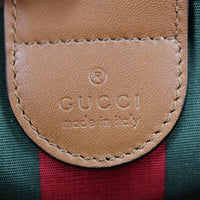 GUCCI Emblem Mini GG Monogram Canvas Tote Bag Beige 855491