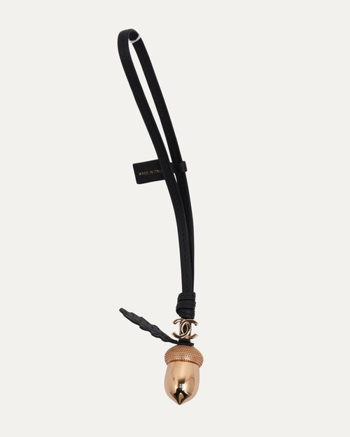 Acorn Mini Bag Charm - Crown & Consign
