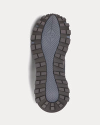 B31 Runner Brown Technical Mesh and Deep Gray Rubber with Warped Cannage Motif Low Top Sneakers