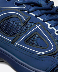 B30 Mesh & Technical Fabric Deep Blue Low Top Sneakers