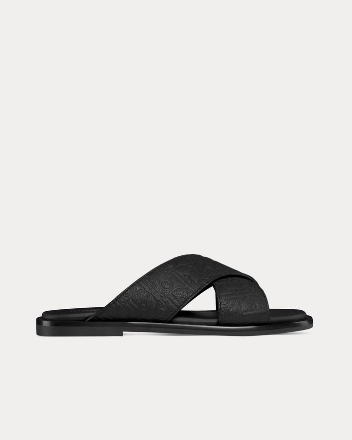 Alias Leather Black Sandals - Crown & Consign