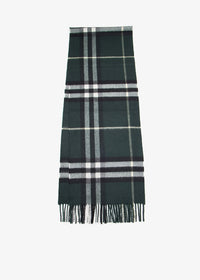 Check Cashmere Scarf
