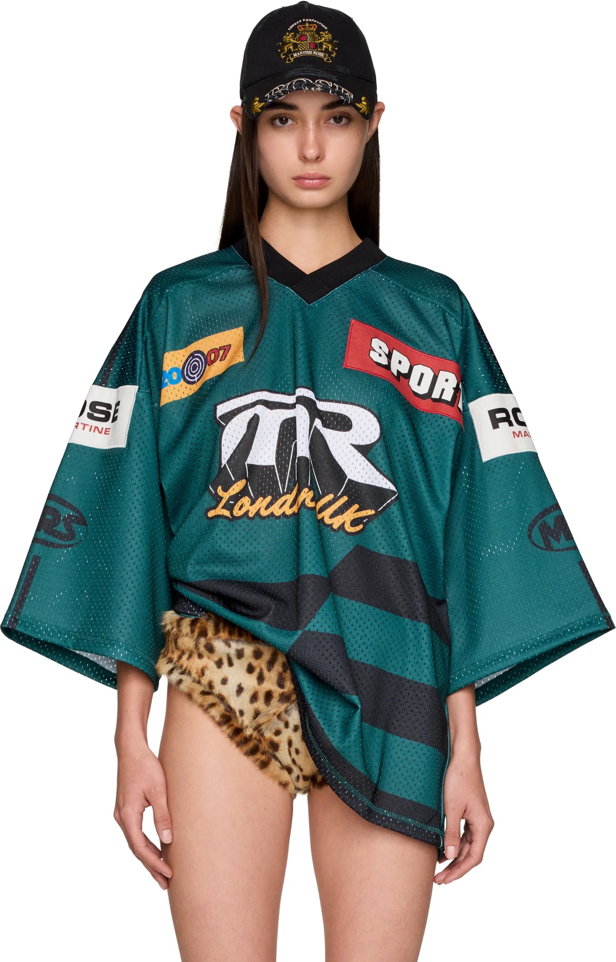 Martine Rose Oversized Hockey T-Shirt