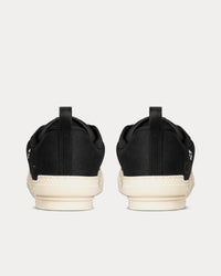 B23 Skater Black Cotton Canvas Low Top Sneakers
