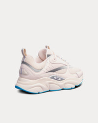 B22 Cream Technical Mesh and Smooth Calfskin Low Top Sneakers View 4