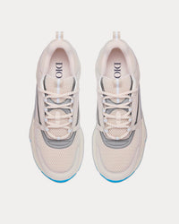 B22 Cream Technical Mesh and Smooth Calfskin Low Top Sneakers View 2