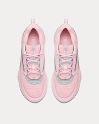 B22 Pink Technical Mesh and Smooth Calfskin Low Top Sneakers View 2