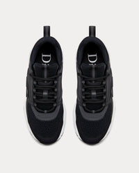 B22 Technical Mesh & Calfskin Black / White Low Top Sneakers View 2