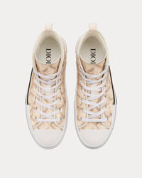 B23 Natural CD Diamond Canvas High Top Sneakers View 2