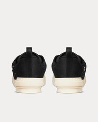 B23 Skater Black Cotton Canvas Low Top Sneakers View 4