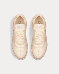 B27 Cream Patent Calfskin and Dior Oblique Gravity Leather Low Top Sneakers View 2