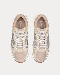 B30 Cream Mesh and Technical Fabric Low Top Sneakers View 2