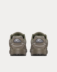 B30 Olive Mesh and Technical Fabric Low Top Sneakers View 4