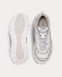 B31 Runner Technical Mesh & Rubber with Warped Cannage Motif White / Grey Low Top Sneakers View 2
