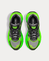 B35 NXXT Mesh Neon Green / Black Low Top Sneakers View 2