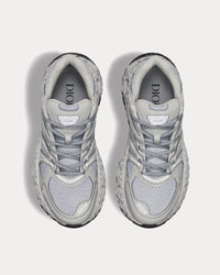 B35 NXXT Technical Fabric & Mesh Grey Low Top Sneakers View 2