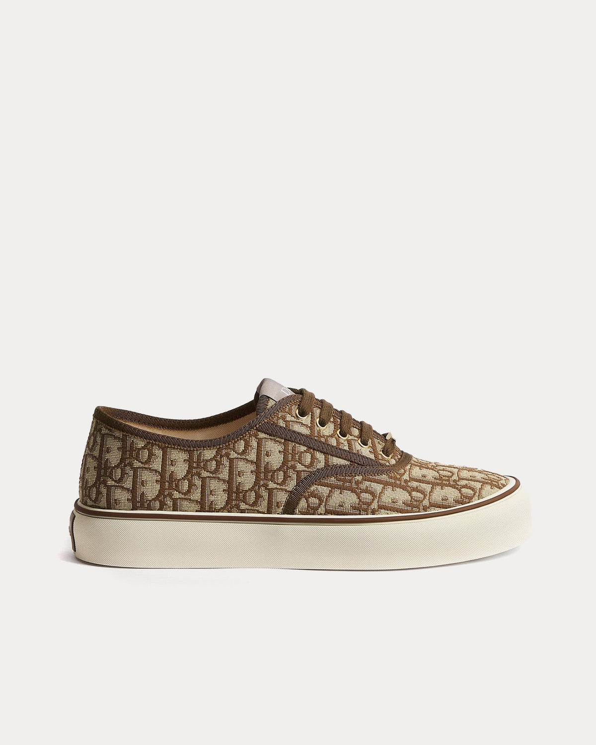 Saltwind in Dior Oblique Jacquard Brown Low Top Sneakers