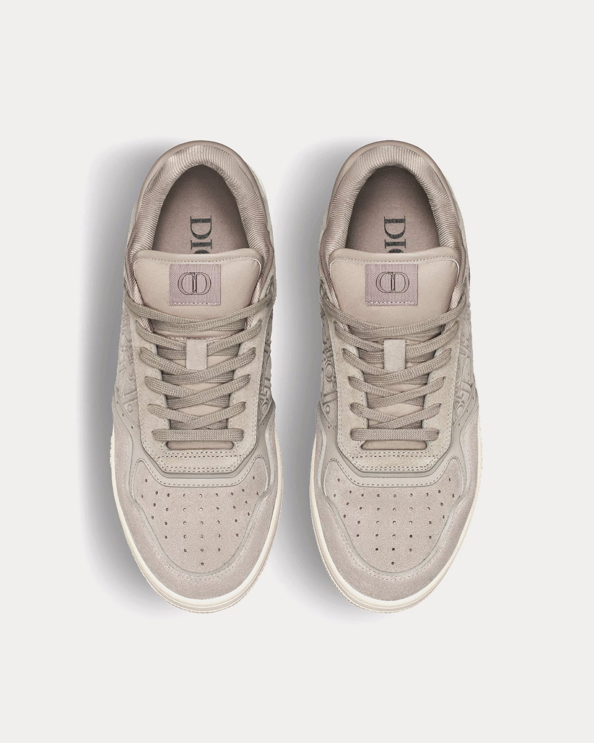 B27 Suede Khaki Grey / Grey Dior Gravity Low Top Sneakers
