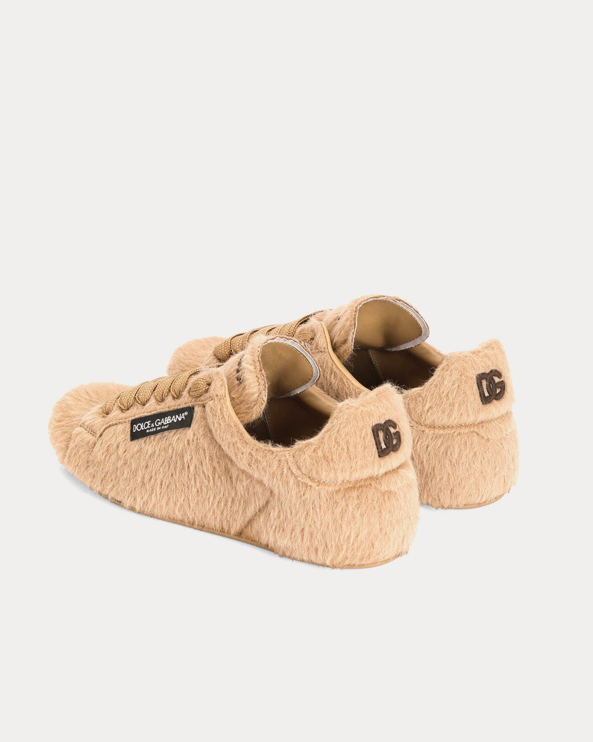 Portofino Soft Alpaca Beige Low Top Sneakers