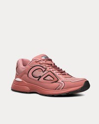 B30 Mesh & Technical Fabric Pink Low Top Sneakers