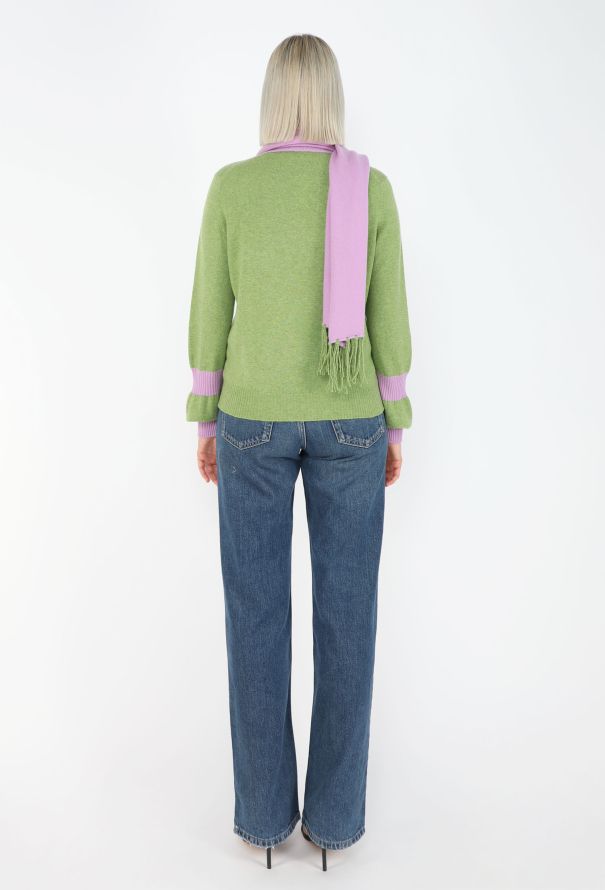 Chanel Cashmere Collegiate Sweater Set, 2007
