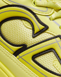 B30 Yellow Mesh and Technical Fabric Low Top Sneakers