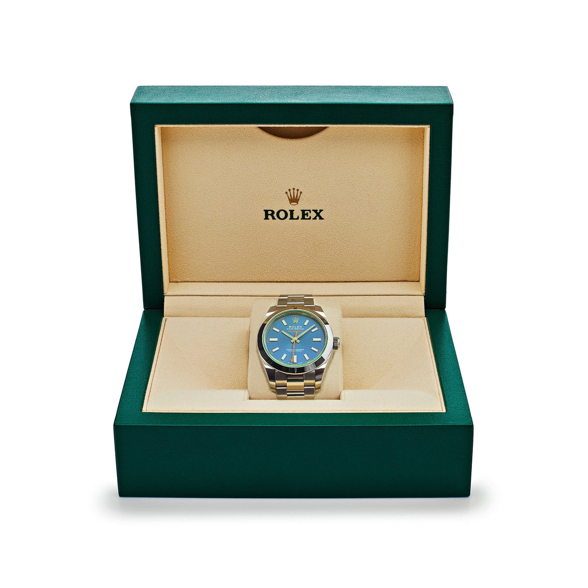 Rolex Milgauss 116400GV Stainless Steel Blue Dial (2021)