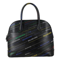BALENCIAGA Ville XXS Calfskin Leather Top Handle Crossbody Bag Black View 4
