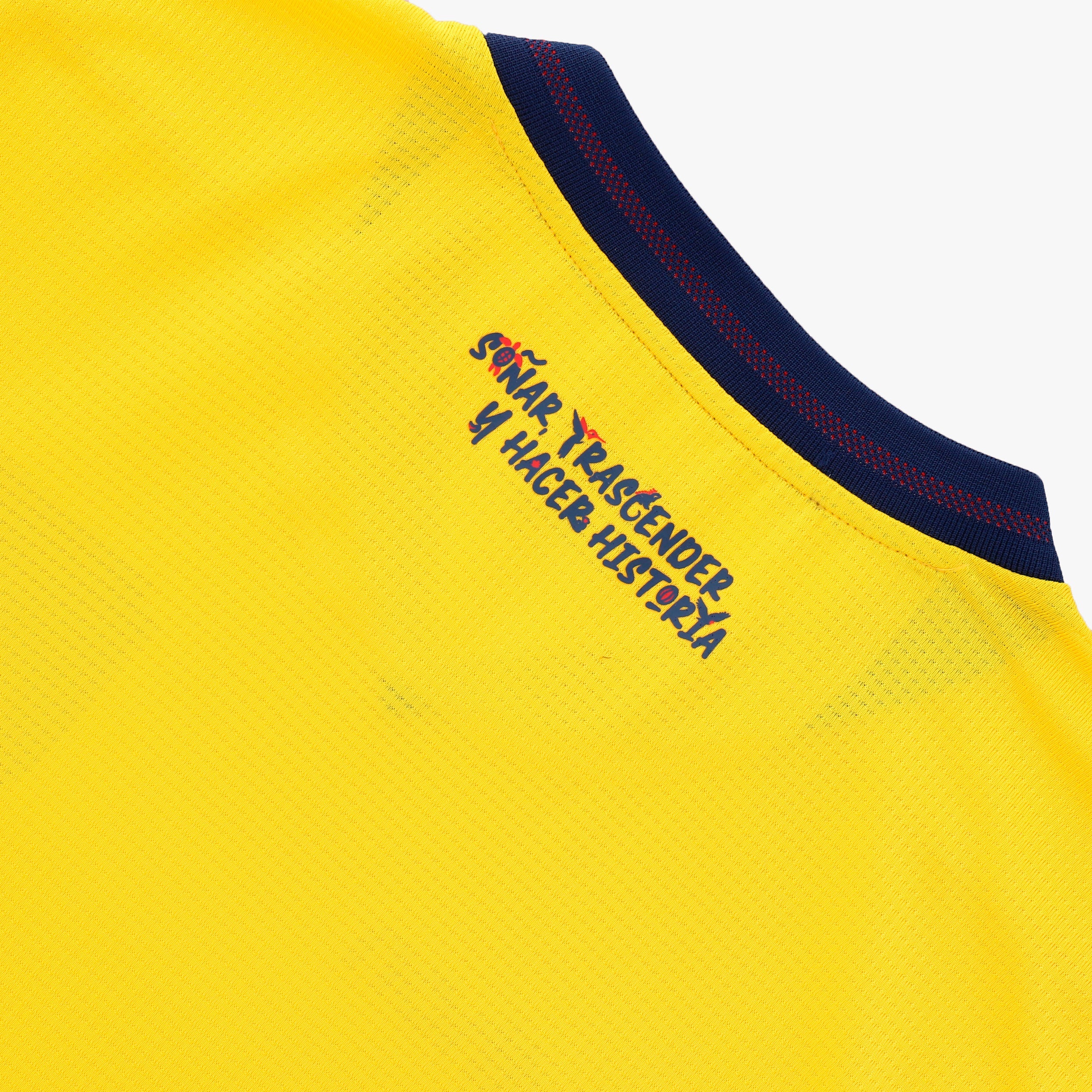Official Ecuador 2026 World Cup Men's Home Jersey – Yellow Authentic Player Version Soccer Kit by Marathon Sports