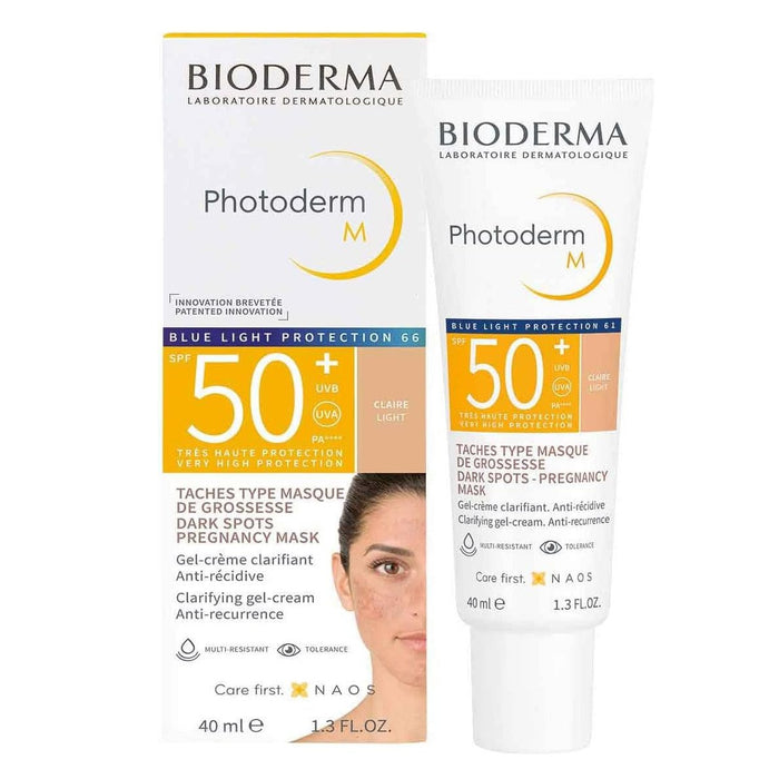 Bioderma Photoderm M SPF50+ Light Tinted Blue Light Protection 40ml Exp 09/2027 - Crown & Consign