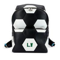 Black Epi Leather Fifa World Cup Apollo Backpack Silver Hardware, 2018 View 1