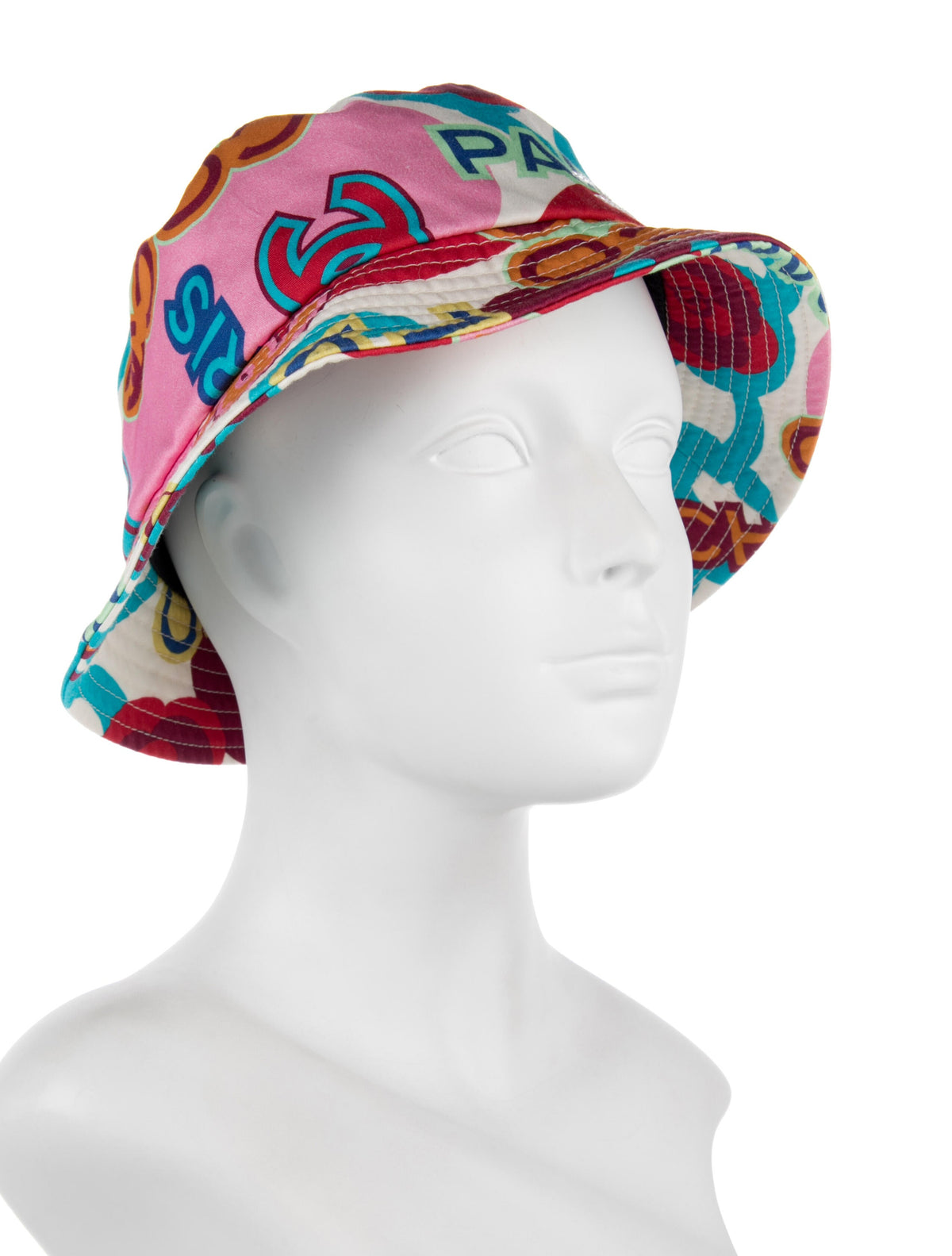 Chanel 2023 CC Printed Bucket Hat