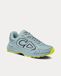 B30 Mesh & Technical Fabric Blue Low Top Sneakers