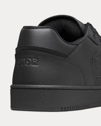 B27 Grained Calfskin & Dior Gravity Leather Black Low Top Sneakers