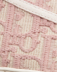 Walk'n'Dior Platform Nude Dior Oblique Embroidered Cotton Low Top Sneakers