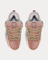 B9S Skater Limited And Numbered Edition Lilac Suede and Dior Oblique Jacquard Low Top Sneakers