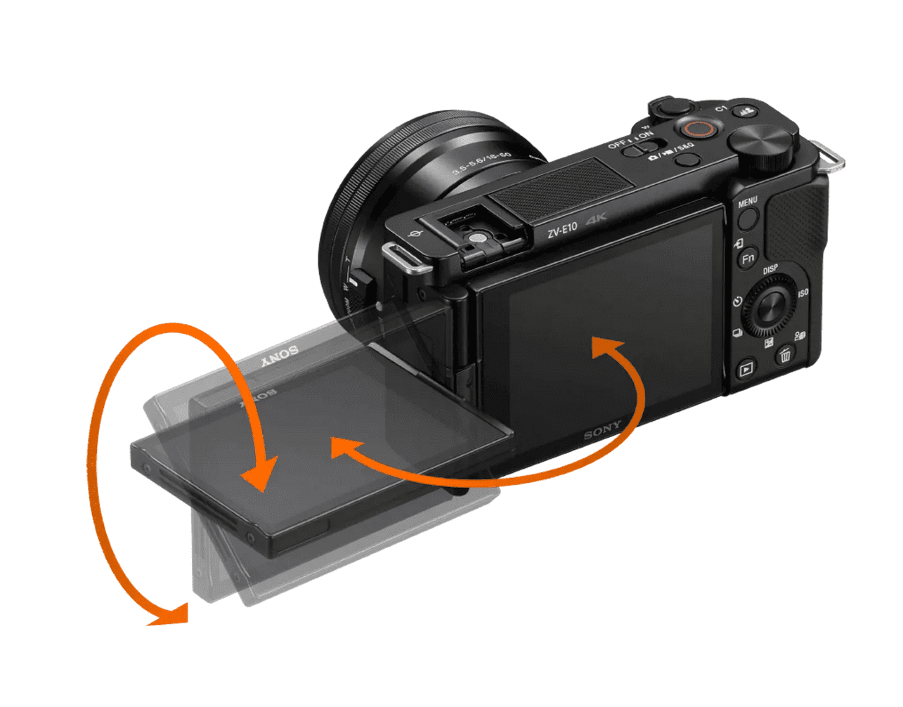 Sony ZV-E10 Mirrorless Vlogging Camera with 16-50mm Lens & 64GB Memory | New & Black | Imported Model | Sold without Manufacturer Warranty