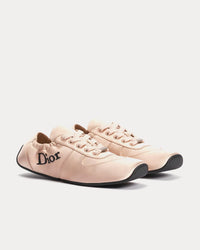 Cœur Satin Pink Beige Low Top Sneakers
