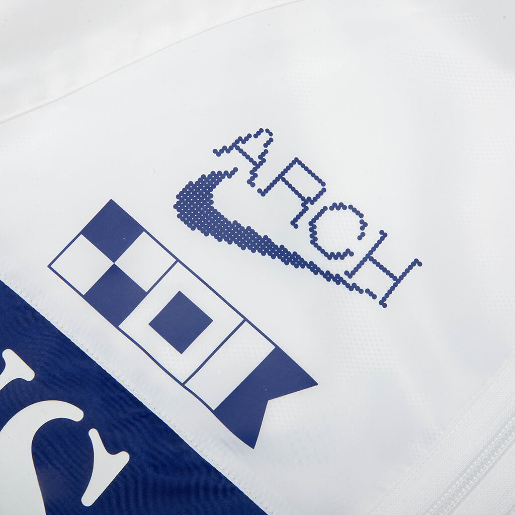 USA V.A.A. Anthem Jacket - White/Deep Royal Blue