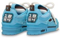 Skate Sneakers 'Blue Brown' 1ABMID