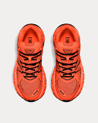 B35 NXXT Vermilion Red Technical Fabric and Vermilion Red Technical Mesh Low Top Sneakers
