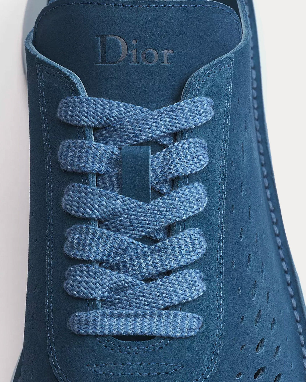 Squash Suede Blue Low Top Sneakers